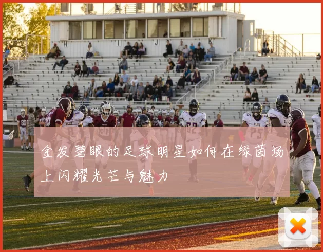 金发碧眼的足球明星如何在绿茵场上闪耀光芒与魅力