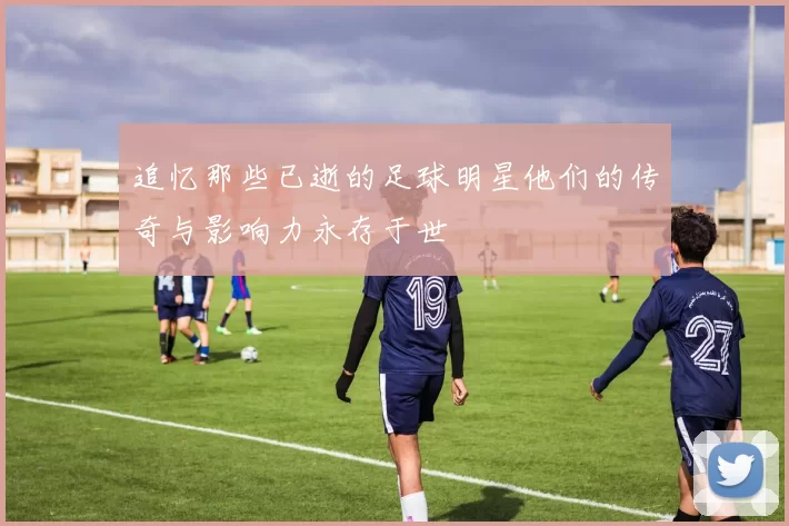 追忆那些已逝的足球明星他们的传奇与影响力永存于世
