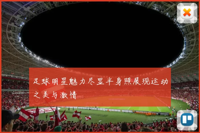 足球明星魅力尽显半身照展现运动之美与激情