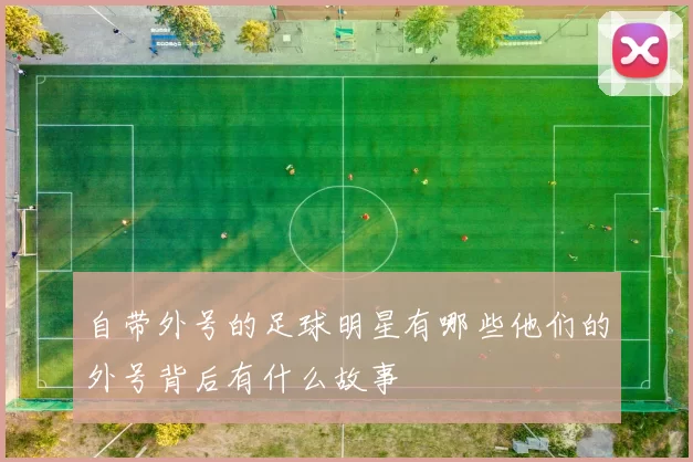 自带外号的足球明星有哪些他们的外号背后有什么故事